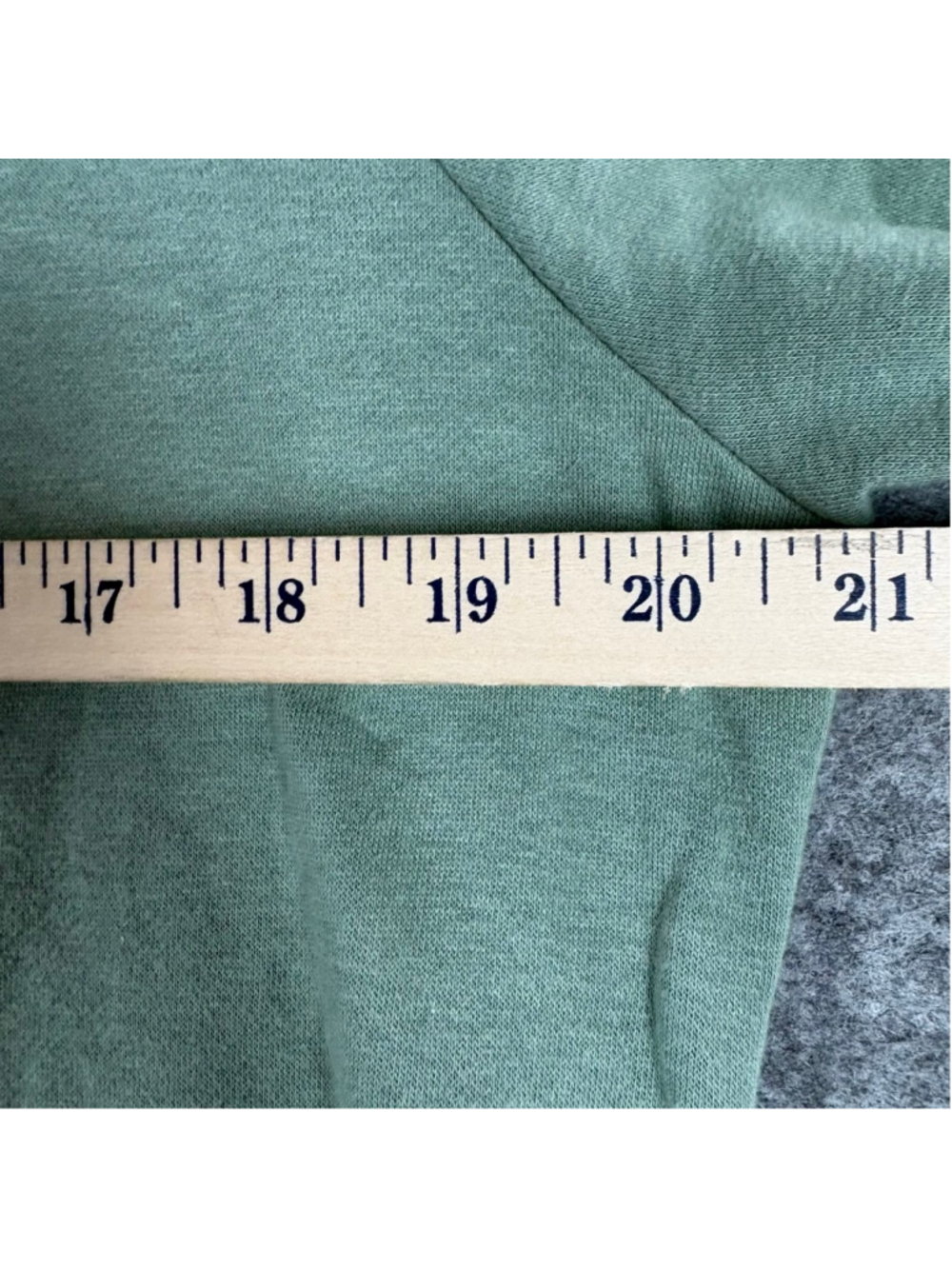 Nike Womens Medium Sage Green Y2K Glitter Logo Cozy Hoodie Sweatshirt - Picture 10 of 11